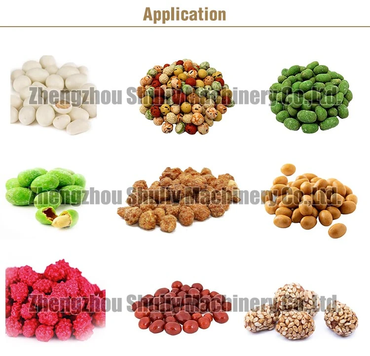 coated peanut production line coated peanut production line