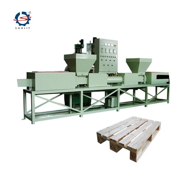 Sawdust block press machine1