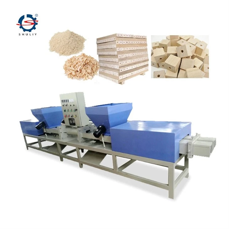 Sawdust block press machine2